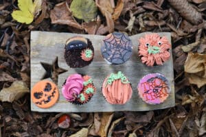 halloween party cupcakes